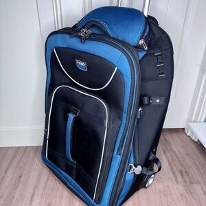 Travelpro T-Pro Bold Softside 31" Expandable Rollaboard Upright Luggage Bag Blue